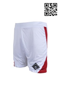 U194 訂做團體運動短褲 印製logo短褲 設計運動短褲款式  自製白色運動短褲供應商HK